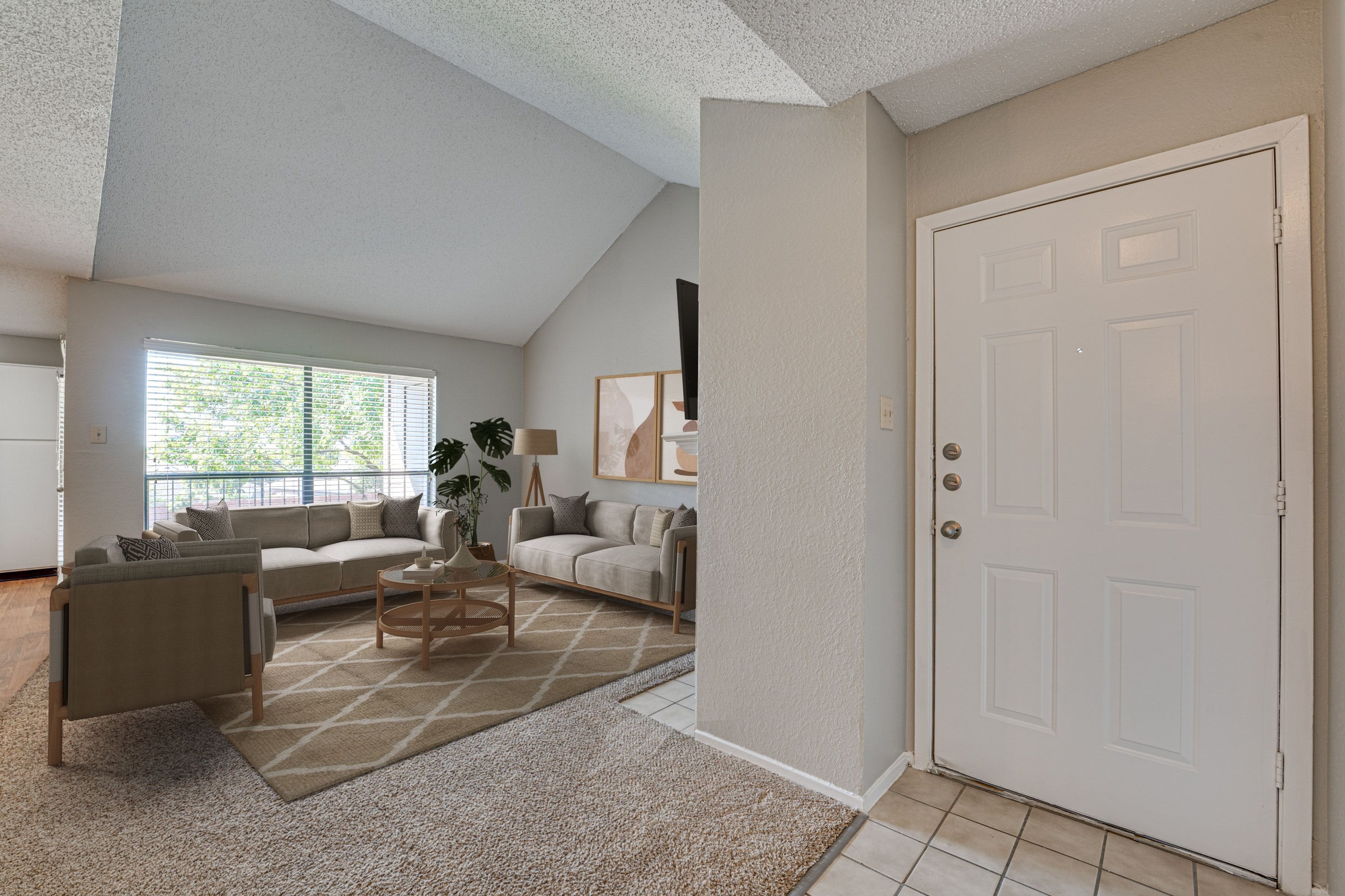 Residential Living Room at Bardin Oaks Apartments, Arlington, 76018
